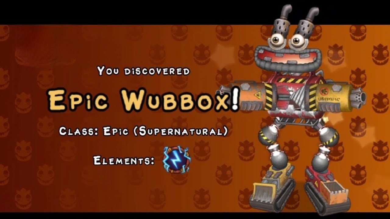 Power up Epic Wubbox on Earth island 