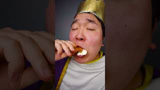 Spicy Food Challenge Crispy Bburingkle Chicken Mukbang! | Funny Videos | HUBA #shorts