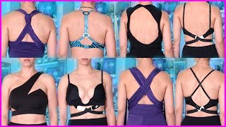 Best Bras for Every Top! 15 Ways, What Bra to Wear with Backless, Strapless, One Shoulder, Racerback