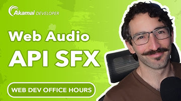 Web Audio API SFX | Web Dev Office Hours