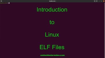 Introduction to the Linux ELF file.