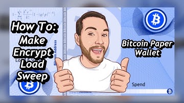 HOW TO: Bitcoin Paper Wallet 2020 (encryption edition)