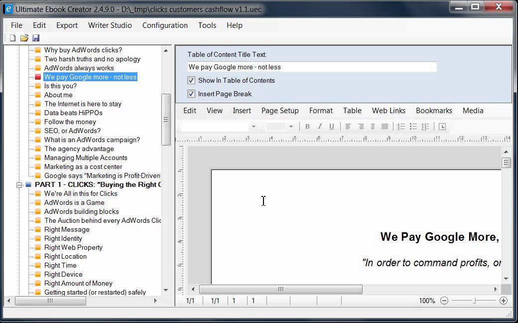 Ultimate eBook Creator How to Optimize your eBook YouTube