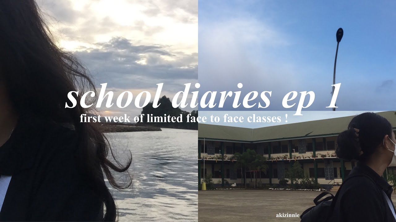 school diaries ep 1 // first week of limited face to face classes ! | 