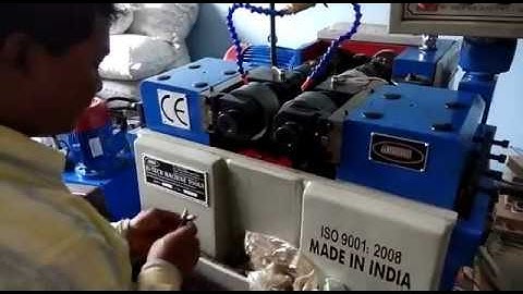 Thread rolling machine trm-10ton