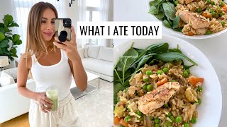 WHAT I ATE TODAY | Healthy, Simple \& Delicious | Annie Jaffrey