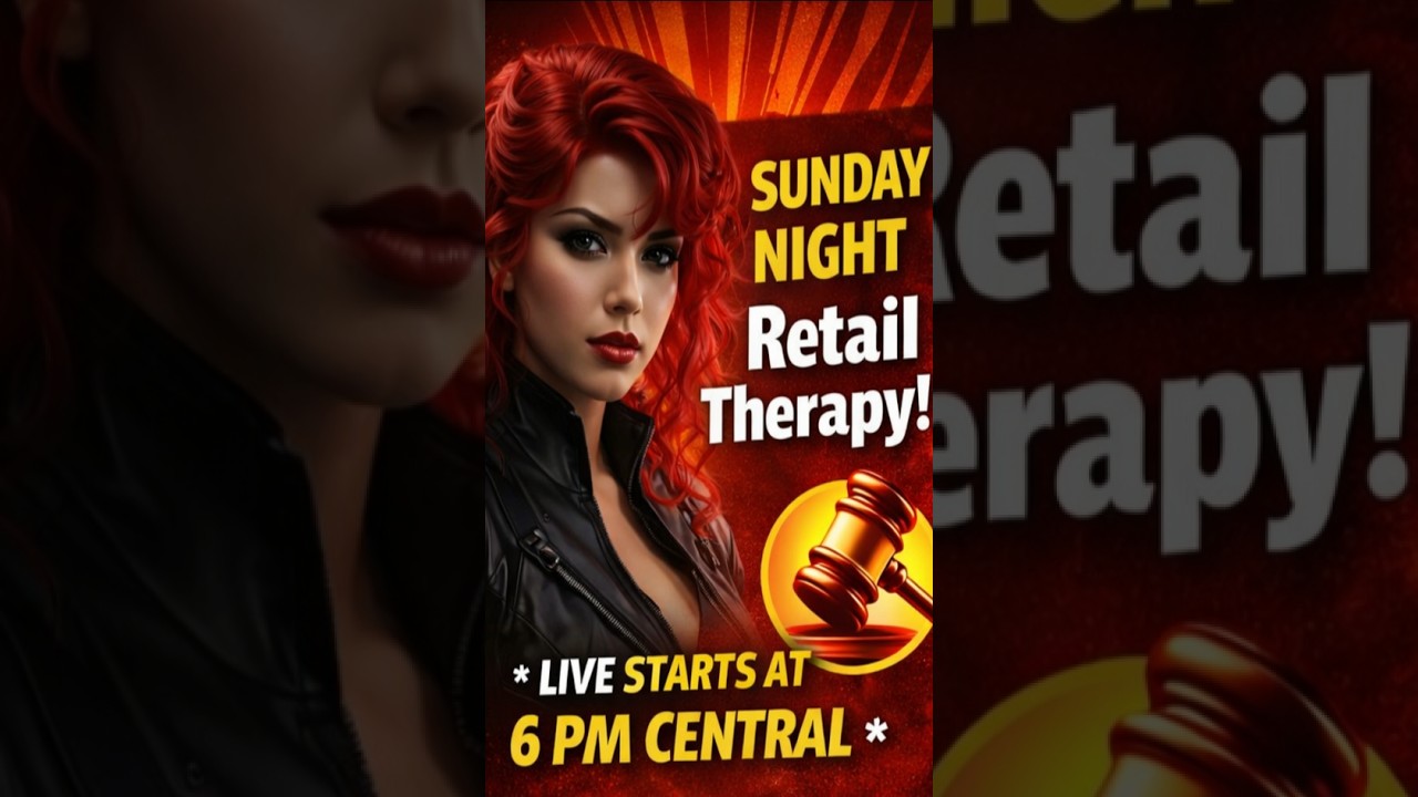 The Black Widow's Web "Sunday Night Retail Therapy" 