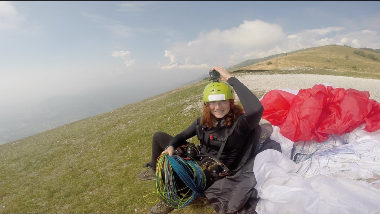 Paragliding in Alps 2016 (with tree landing)