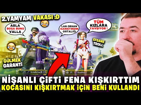 SEVGİLİSİNİN YANINDA KIZLARA İLGİ GÖSTEREN ADAMA BÜYÜK KIŞKIRTMA - PUBG MOBİLE TROLL