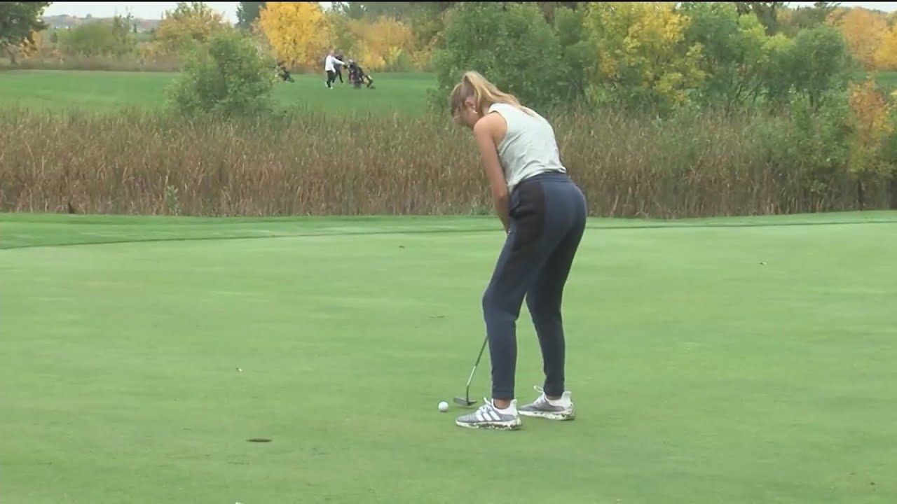 Golf: Day One Highlights of the Class B State Tournament - YouTube