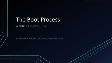 Boot Process Video