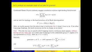 Taming Spatial Complexity in Topological Dynamics with C*-Algebras by Emil Prodan