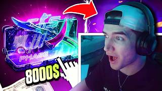 I Spent 8000 on INSANE CASES on Skin Club