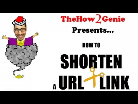 How to Shorten a URL link in Seconds (ie: for Twitter)