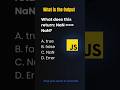 Do you know the answer. #javascript #coding #webdevelopment #shorts