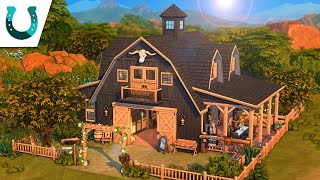 Converted Barn & Nectary 🍷🐴...(Sims 4 Speed Build)