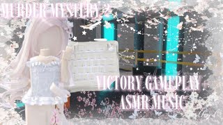 𐔌˙.MM2 MONTAGE | 이동하는 |  + ASMR music cutesy victory gameplay murder mystery 2𐔌!˙.