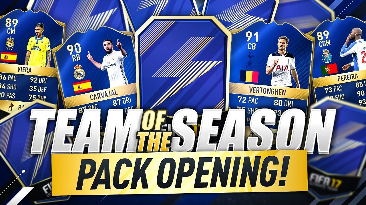 TEAM OF THE SEASON PACK OPENING! - YouTube
