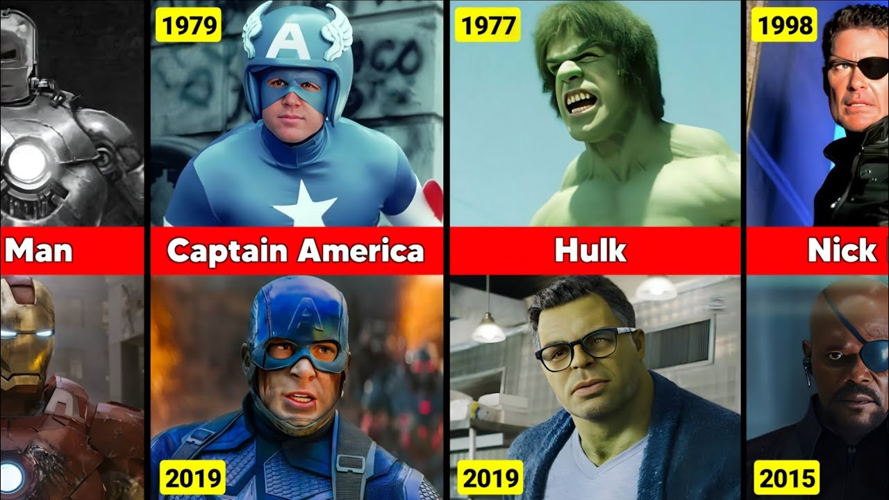 Evolution of Superhero Films Old vs New