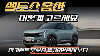 셀토스 풀체인지 하이브리드, 가솔린 옵션 분석. 가성비 옵션은 이렇게