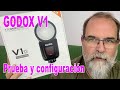 Flash Godox V1 Prueba y Configuración - EN ESPAÑOL