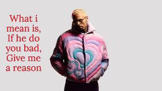 Chris Brown - Call Me Every Day (lyrics) ft. Wizkid