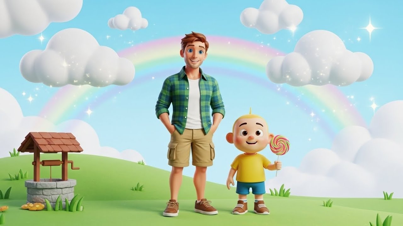 Jack and Jill | Classic Nursery Rhyme with Dream Adventure 🌈 | Tiny Baby Daily