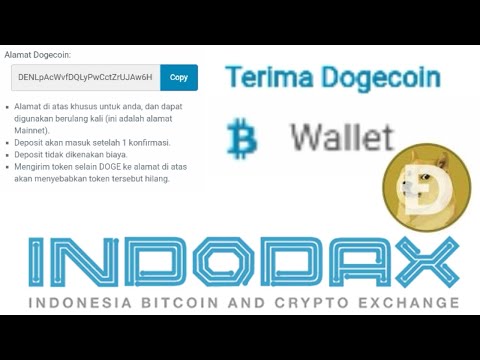 Cara Melihat Alamat Wallet Dogecoin di Indodax