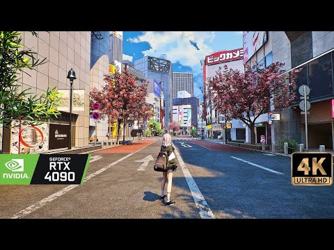 [4K60] Anime Tokyo in Unreal Engine 5 looks amazing with Reshade Beyond All Limits!