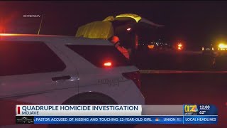3 women, 1 man killed in Mojave shooting