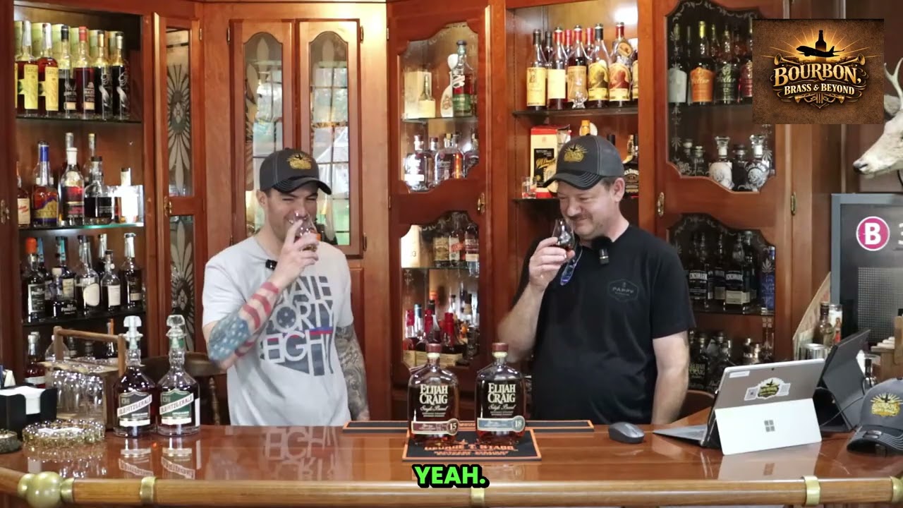 Elijah Craig 15 vs 18 Year; Ep. 46 #bourbon #whiskey #singlebarrel #bourbonbrassandbeyond #podcast Elijah Craig 15 vs 18 Year; Ep. 46 #bourbon #whiskey #singlebarrel #bourbonbrassandbeyond #podcast