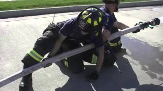 Adams County Fire Rescue hose management 2 1/2 inch