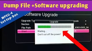 MPEG 4 set top box Software upgrading and Dump File take easily without any problems screenshot 3