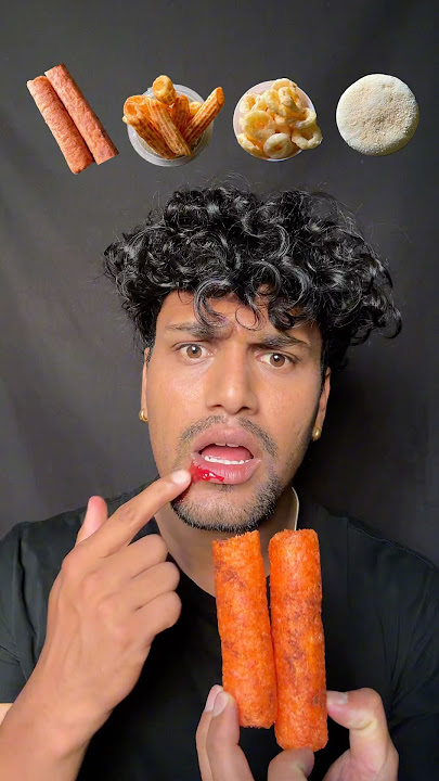 Have you ever experienced this kind of pain?😢😁 #asmr #mukbang #comedy #cartoon #food #bikueating