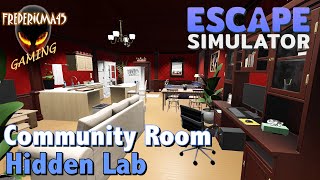 Escape Simulator : HIDDEN LAB - Community Room