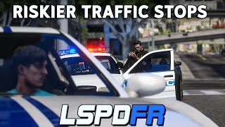 Check out the New Mod Riskier Traffic Stops for GTA 5 LSPDFR in 2023