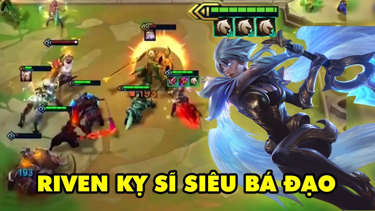 RIVEN KỴ SĨ SIÊU BÁ ĐẠO TRONG ĐTCL – BẠN ĐÃ THỬ CHƯA? | TFT Funny | #Shorts