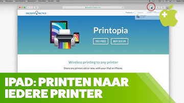 Printen vanaf de iPad met IEDERE printer (Printopia)