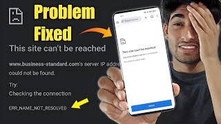 how to fix this site can't be reached error ⚠️ err_address_unrechable android phone