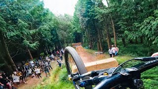 BACKFLIPPING THE LONGEST TRAILS DIRT JUMP IN THE UK!!