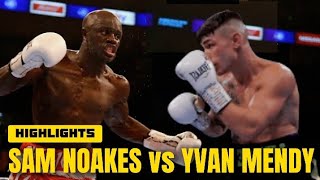 SAM NOAKES VS YVAN MENDY HIGHLIGHTS