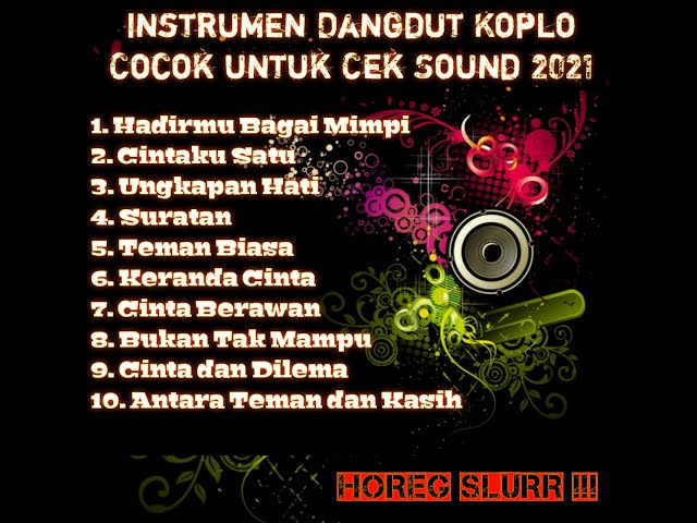 Instrumen Dangdut Koplo Cocok untuk Cek Sound || Lagu Hits 2020 class=