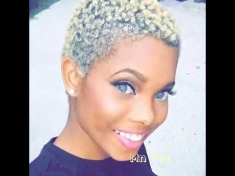 Black Women On Blonde Hair I Short Hair Version Youtube