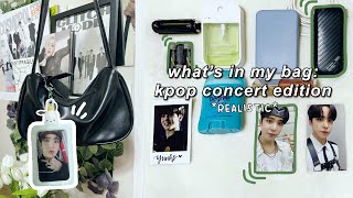 whats in my bag?: kpop concert edition *REALISTIC LOL* ♡