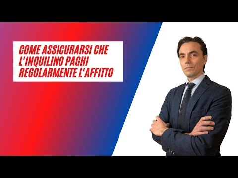 Video: L'inquilino paga l'affitto durante lo sfratto?