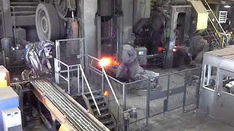Forging Line in Operation