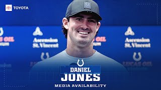 Daniel Jones Media Availability : Titans at home