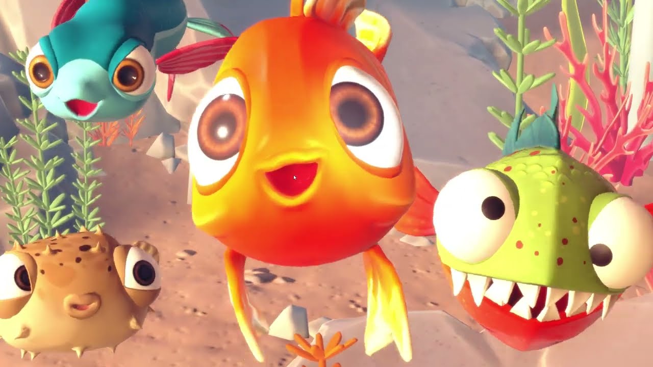 Jugando i am fish por primera vez