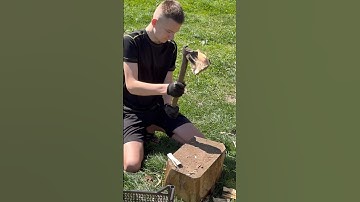 Next Level Splitting Axe  #woodworking #diy #wood