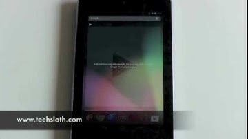 Google Nexus 7 Android 4.1.2 Update